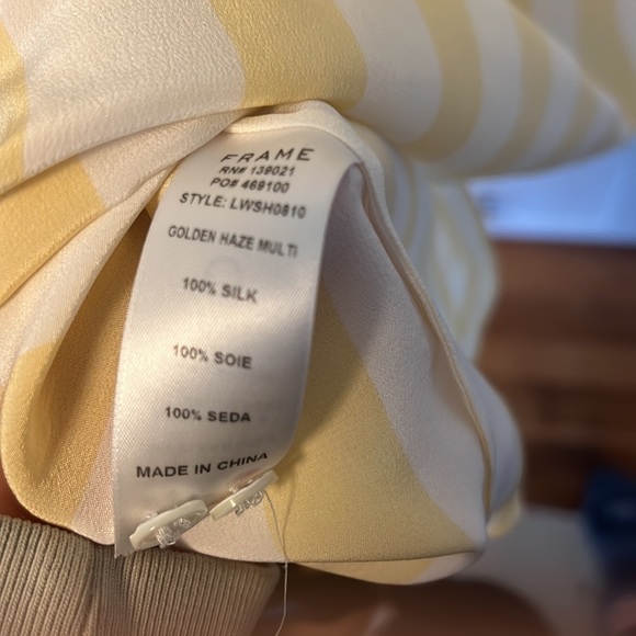 Frame silk shirt - Picture 4 of 4